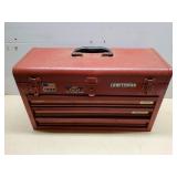 Craftsman Metal Tool Box 9 x 12 x 20 & 3/4"