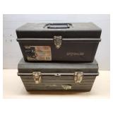 2 Plastic Tool Boxes 1 Lot
