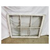 Antique Window 28 x 35"