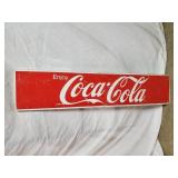 Coke Sign 10" x 48"