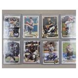 Signed Baseball Card Lot - No COA
