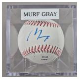 Nurf Gray Signed Baseball - No COA