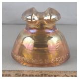 Pyrex Carnival Glass Insulator