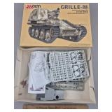Military Tank Model 1/35 Partial Build