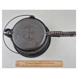 Griswold #8 Cast Iron Waffle Iron
