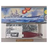 USS Wisconsin Model Unbuilt