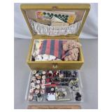Sewing Box w/ Accessories