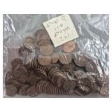 142ct Wheat Pennies All D Mint