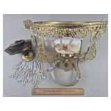Vintage Oil Lamp Parts