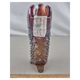 Reproduction Carnival Glass Hat Pin Holder 7"H