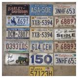 Assorted License Plates