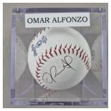 Omar Alfonzo Signed Baseball - No COA