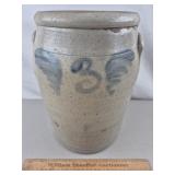 3 Gallon Decorated Crock - Small Chip