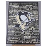 Pittsburgh Penguins Framed Canvas Print
