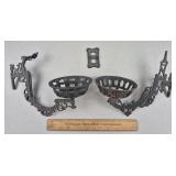 Cast Iron Oil Lamp Sconces