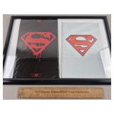 Framed Superman Comic Books
