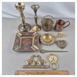 Brass & Metal Decor Lot