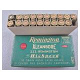 .222 Rem Ammo
