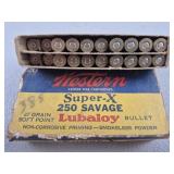 Western .250 Savage Ammo & Casings