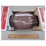 Tony & Lauren Dungy Signed Football - No COA