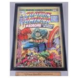 Captain American Framed Print