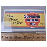 Gulf Supreme Oil Ink Blotter