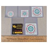 Vintage Johnstown Coal Mining Stickers