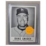 1960 Leaf Duke Snider Baseball Card