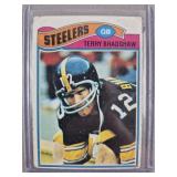 1977 Topps Terry Bradshaw Football Card