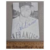 John Orsino Signed Paper Giants - No COA