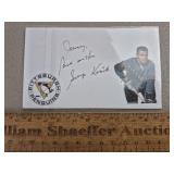 George Konik Signed Card Pens - No COA
