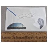 Robin Burns Signed Card Pens - No COA