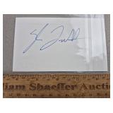 Sean Liotta Signed Card Pitt River Rats - No COA