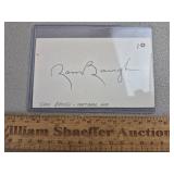 Sam Baugh Signed Card Redskins - No COA