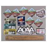 Vintage Coal Mining Stickers