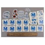 Vintage Coal Mining Stickers