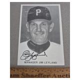 Jim Leyland Signed Photo Pirates - No COA