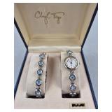 Cheryl Tiegs Watch Bracelet Set