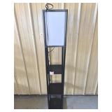 Shelf w/ Lamp 10 x 10 x 62"