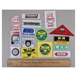 Vintage Coal Mining Stickers