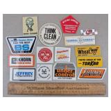 Vintage Coal Mining Stickers