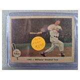 1959 Fleer Ted Williams Baseball Card