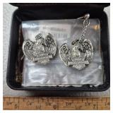 Harley Davidson Earrings