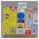 Vintage Coal Mining Stickers