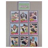 1965 Topps Pittsburgh Pirates Baseball Cards
