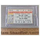 2003 Rolling Stones Ticket Stub