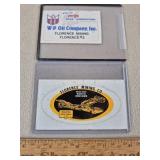 Vintage Florence Coal Mining Stickers