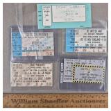 Vintage Soccer Tickets