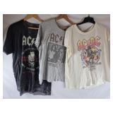 ACDC Shirts Size L & XL