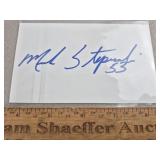Marle Stepnoski Signed Card Cowboys - No COA